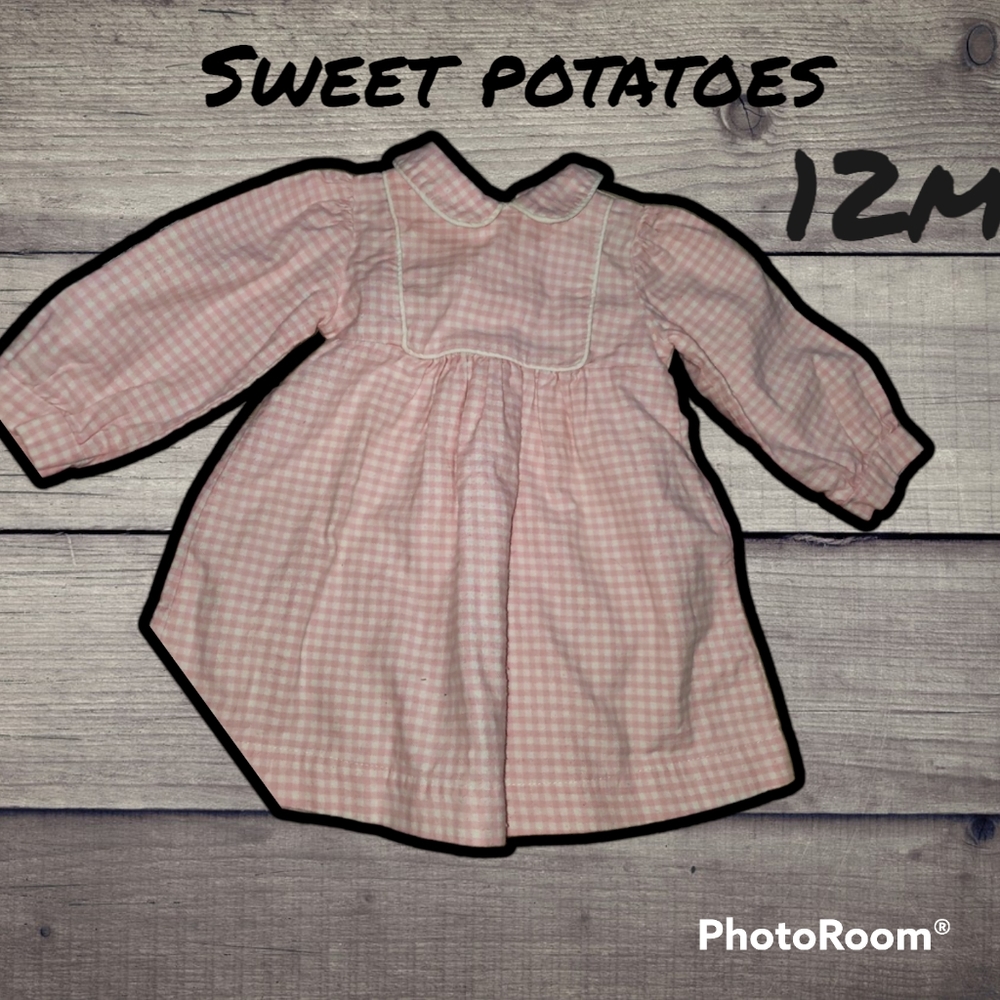 Sweet Potatoes dress 12m
